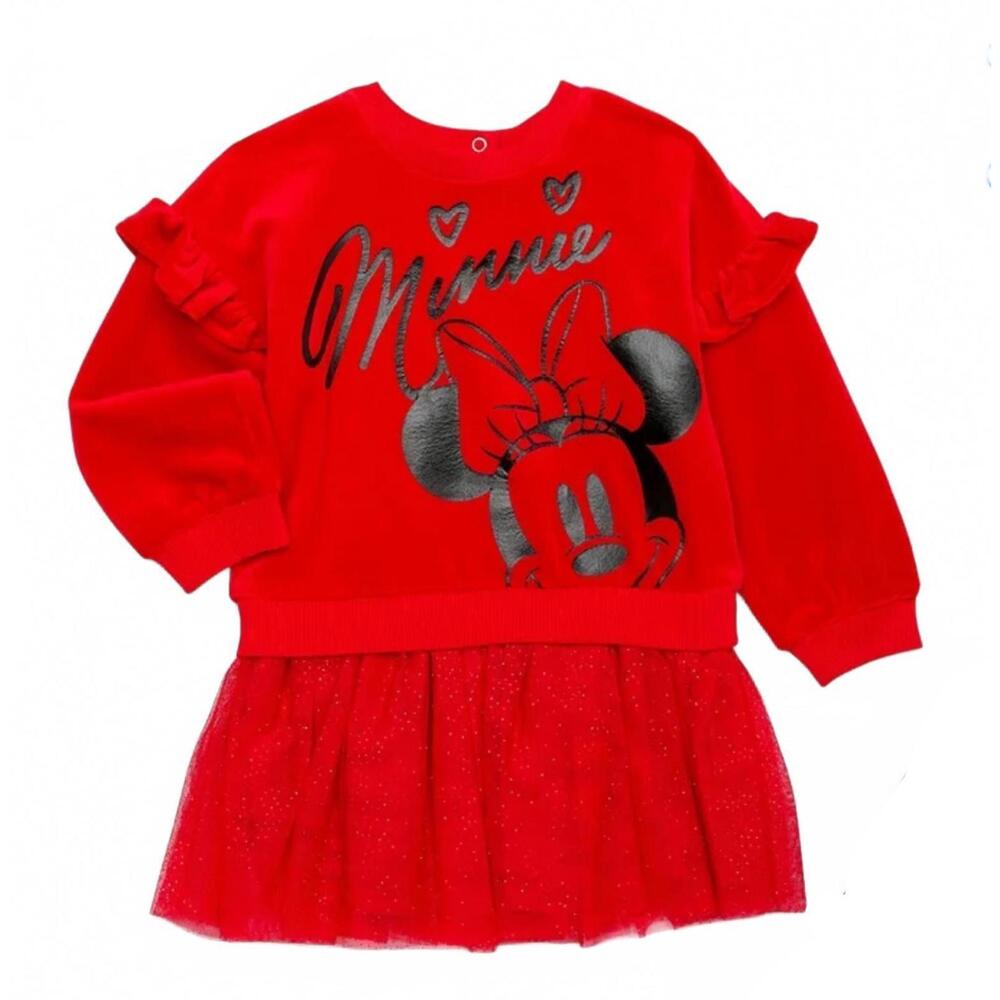 Disney Baby Minnie Mouse Adorable Red‎ Tutu Dress Girls Baby Size 3-6 Month’s